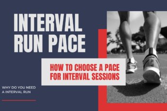 Pace interval run sessions
